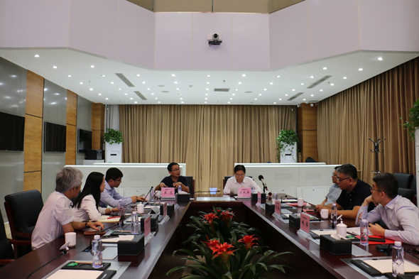 清控总裁聂风华到ag九游会登陆j9入口科技考察调研 清控总裁聂风华到ag九游会登陆j9入口科技考察调研